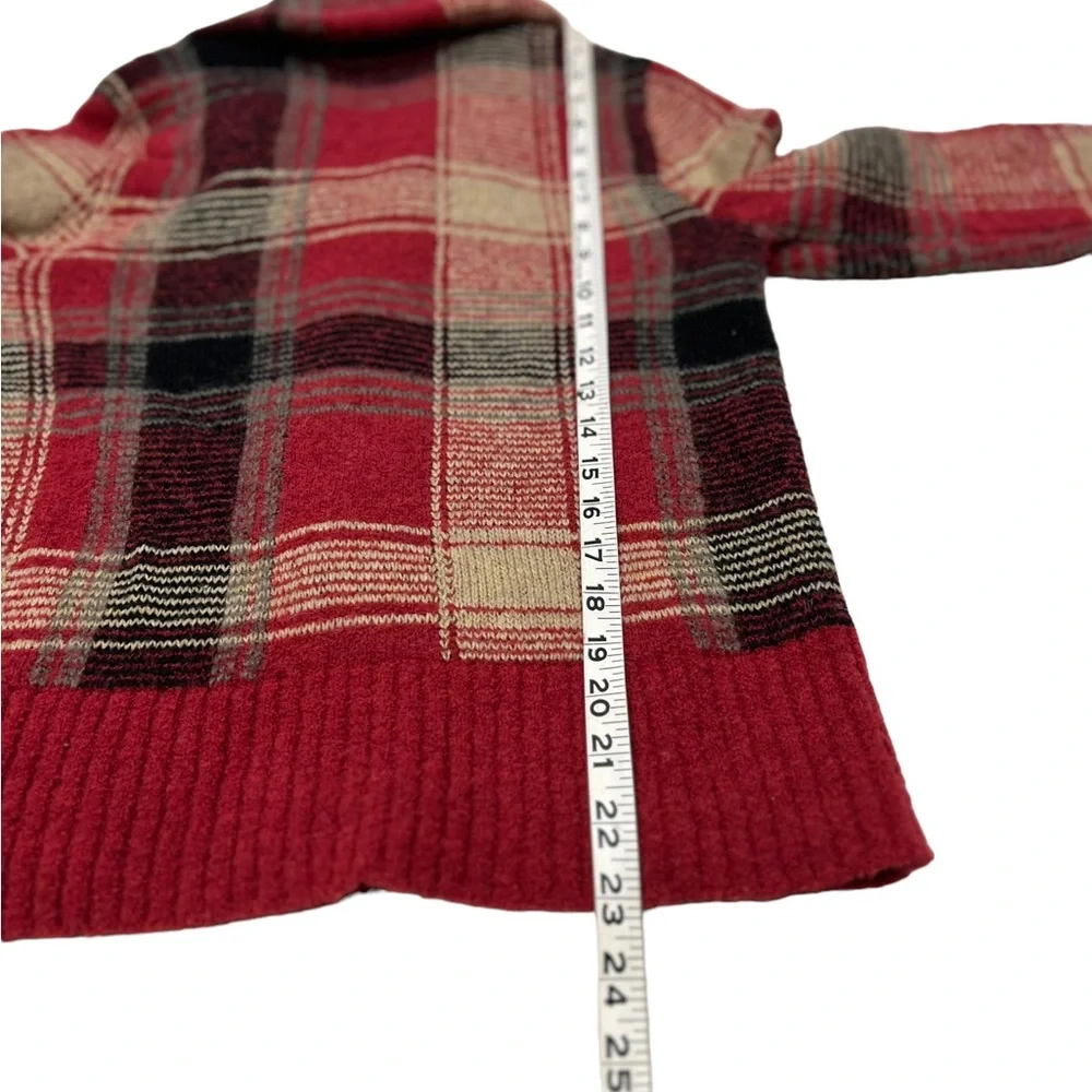 Ralph Lauren Denim & Supply Plaid Shawl Collar Cardigan Sweater - Picture 9 of 12